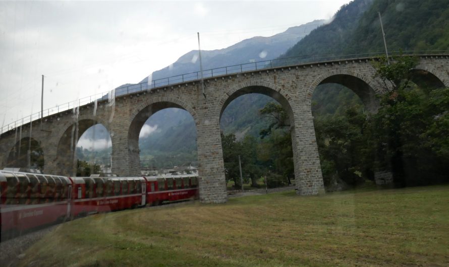 Mit dem Bernina Express nach Lugano