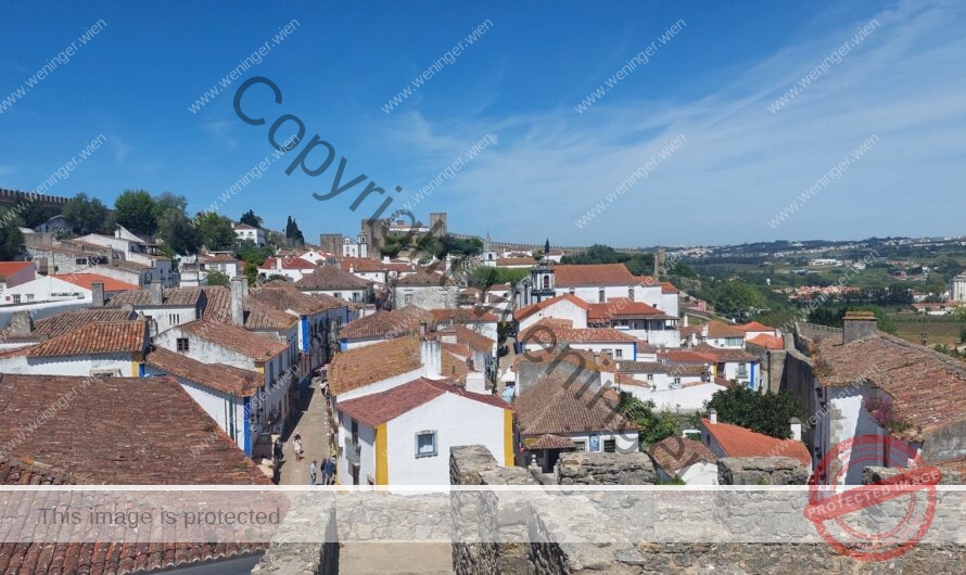 mit PKW nach Obidos und Nazare