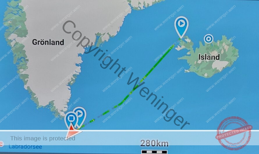 Kalt-Warm am Weg nach Nuuk
