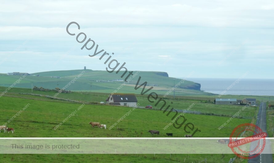 Auf den Orkneys in Kirkwall