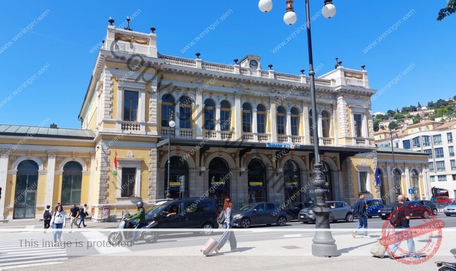 Lange Zugfahrt nach Triest