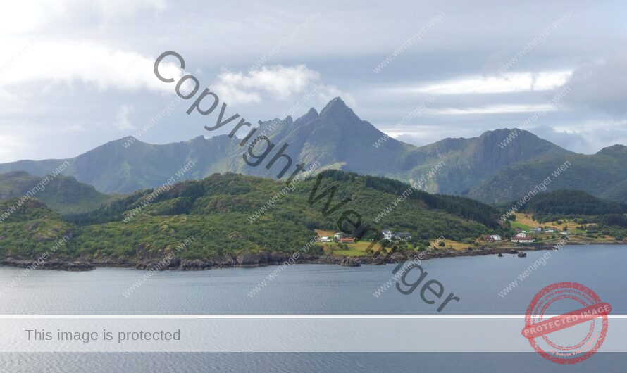 In Leknes auf den Lofoten