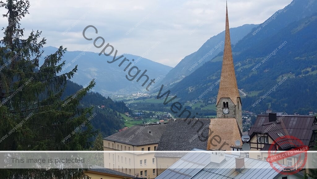 Blick auf Hofgastein