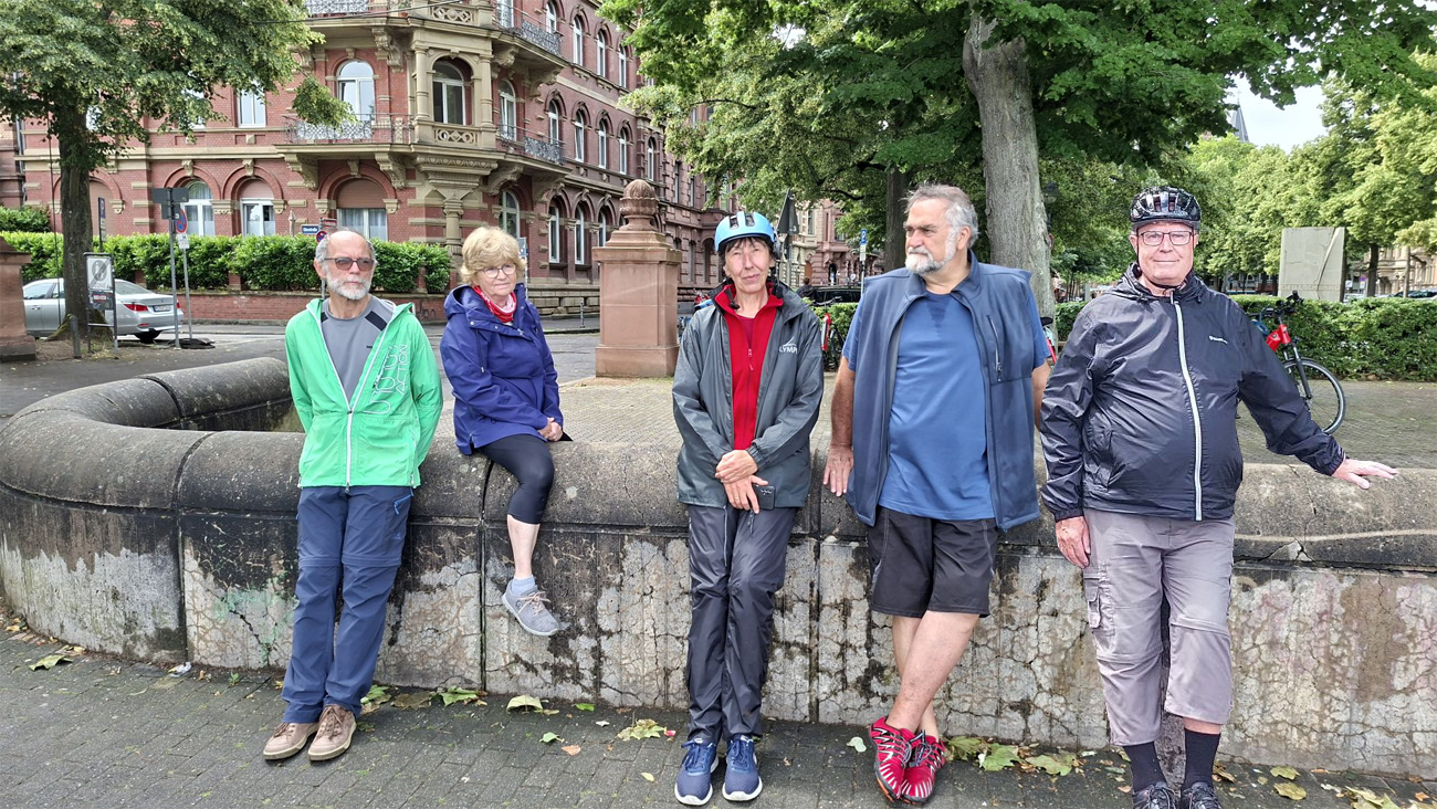 Radtour am Rhein: Straßburg bis Mainz