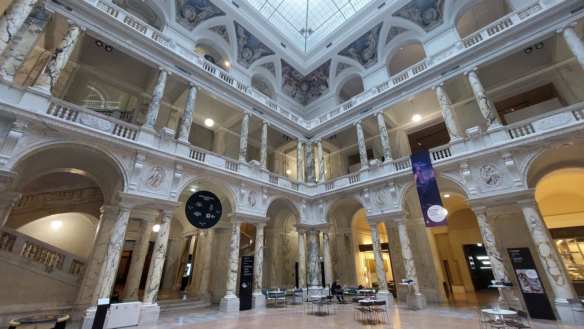Im Weltmuseum in Wien