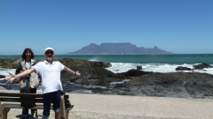 Südafrika Bloubergstrand