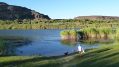 Südafrika Campingplatz Umkulu