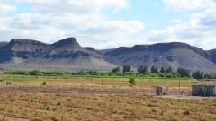 Südafrika Grenze zu Namibia